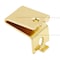 Prime-Line Brass, Metal Strip Lock Style Shelf Bracket , Knape and Vogt 8 Pack U 101736 - alternate 1